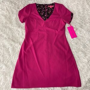 NWT Betsey Johnson Pink A-Line Dress!